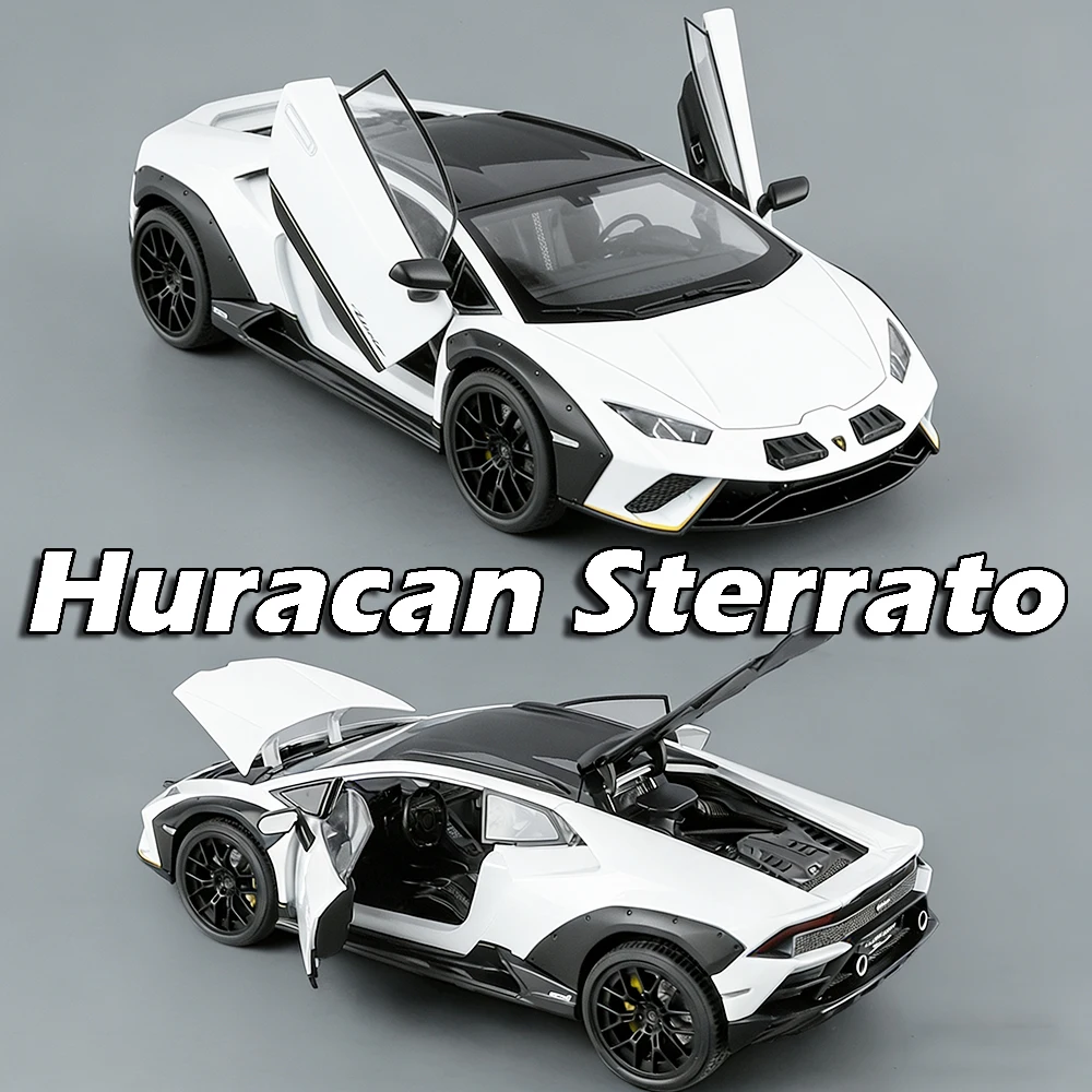 Масштаб 1:18 Huracan Sterrato LP770, модель суперкар, игрушки из сплава, литой под давлением звук, свет, двери, открытые рождественские спортивные машины, подарки для детей
Масштаб 1:18 Huracan Sterrato LP770, модель суперкар, игрушки из сплава, литой под давлением звук, свет, двери, открытые рождественские спортивные машины, подарки для детей