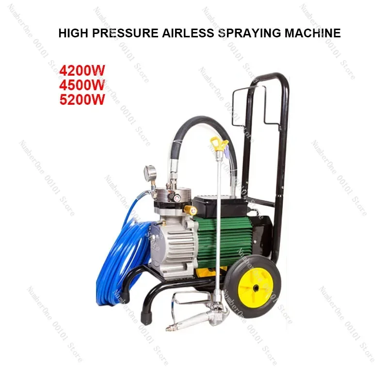 Hochdruck-Airless-Sprühgerät E Lectric Farbspritzmaschine 5200 W Mehrzweck-Malwerkzeug Heimwerkerausrüstung
Hochdruck-Airless-Sprühgerät E Lectric Farbspritzmaschine 5200 W Mehrzweck-Malwerkzeug Heimwerkerausrüstung