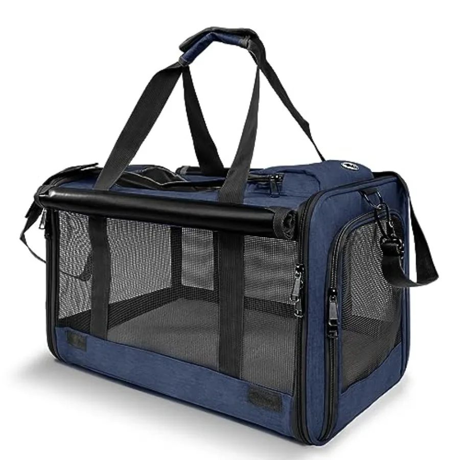 Medium Cat Carrier Large Cat 15 lbs+ Soft Pet Carrier Small Puppy/Ventilated 2 Kittens Car Travel Bag Case/Comfy Big Maine Coon
Medium Cat Carrier Large Cat 15 lbs+ Soft Pet Carrier Small Puppy/Ventilated 2 Kittens Car Travel Bag Case/Comfy Big Maine Coon