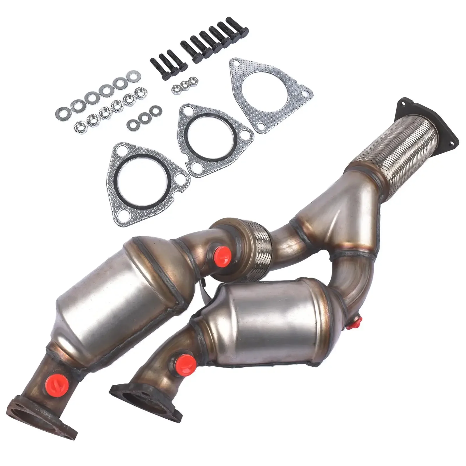 AP01 Catalytic Converter Front For Porsche Cayenne Base VW Touareg 2004-06 28102 28102-AA 28102-AB 28102-AD 40609 14486901
AP01 Catalytic Converter Front For Porsche Cayenne Base VW Touareg 2004-06 28102 28102-AA 28102-AB 28102-AD 40609 14486901