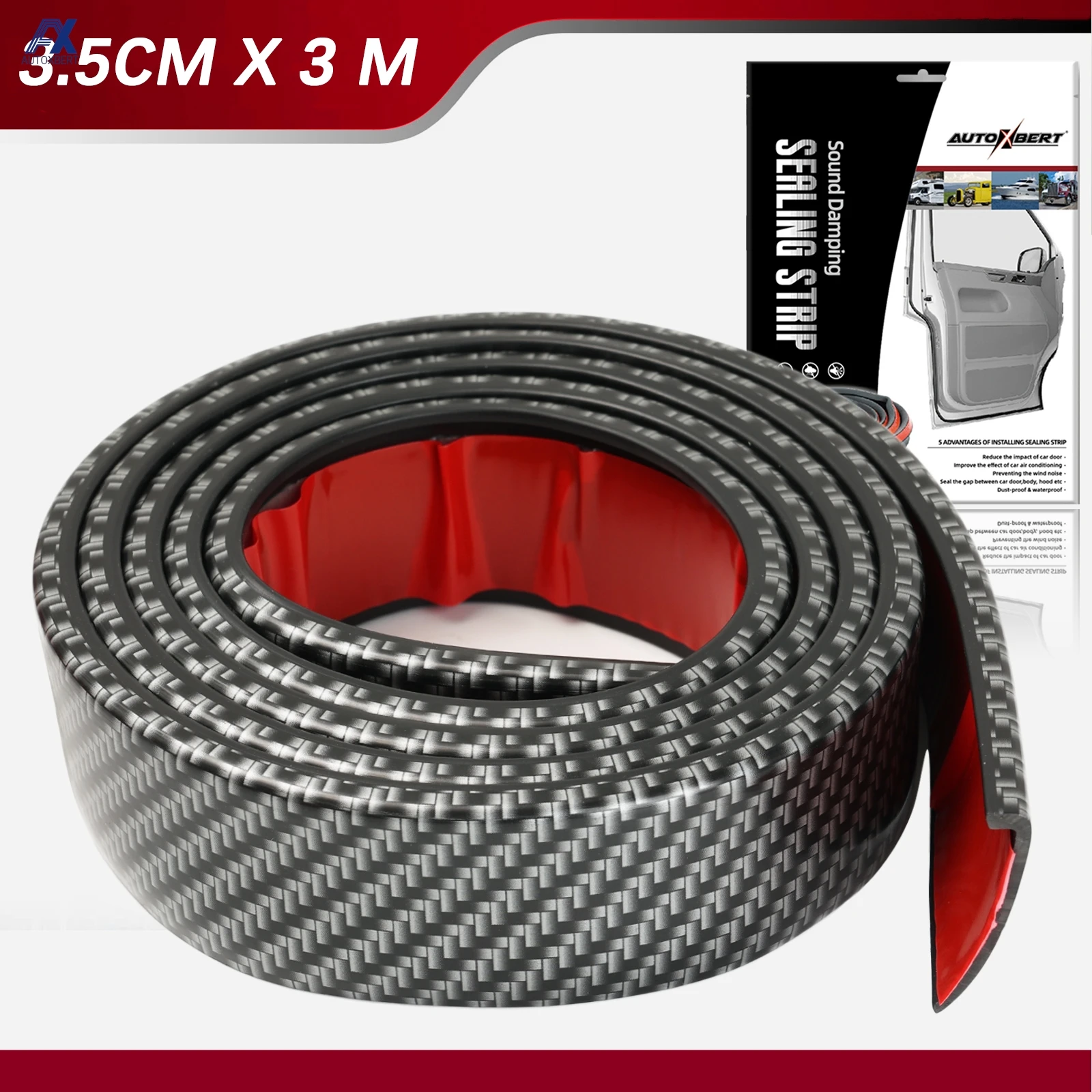 3Meter Car Fender Flares Wheel Eyebrow Protector Arch Wing Extenders Mudguard Lip Body Kit Cover Rubber Seal Strip Anti-scratch
3Meter Car Fender Flares Wheel Eyebrow Protector Arch Wing Extenders Mudguard Lip Body Kit Cover Rubber Seal Strip Anti-scratch