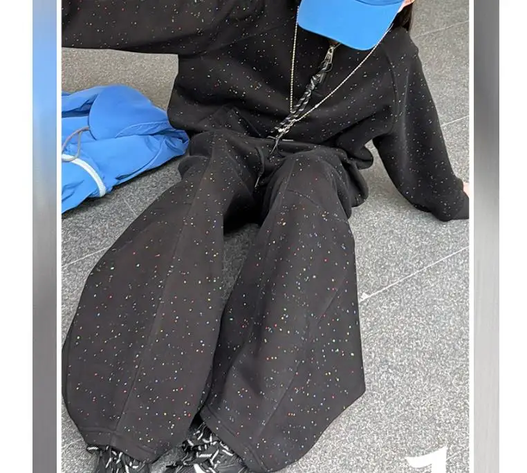 Spring Sport Clothes Set for Teen Girls Colorful Hoodie And Casual Wide Leg Pants 2-Piece Junior Kid Outfit Sportswear Suit
Spring Sport Clothes Set for Teen Girls Colorful Hoodie And Casual Wide Leg Pants 2-Piece Junior Kid Outfit Sportswear Suit