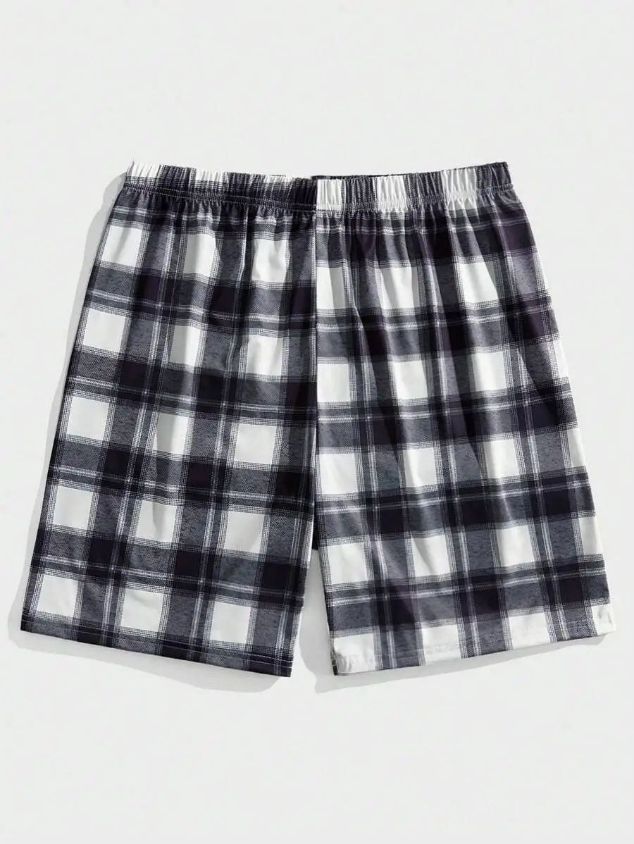 Mens Plaid Elastic Waist Sleep Shorts Lounge Bottom
Mens Plaid Elastic Waist Sleep Shorts Lounge Bottom