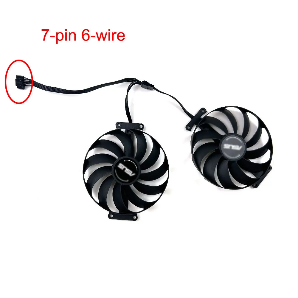 Cooling Fan 95MM 7-pin 6-wire CF1010U12S T129215SU For ASUS DUAL-RTX3070-8G GPU video card fans
Cooling Fan 95MM 7-pin 6-wire CF1010U12S T129215SU For ASUS DUAL-RTX3070-8G GPU video card fans