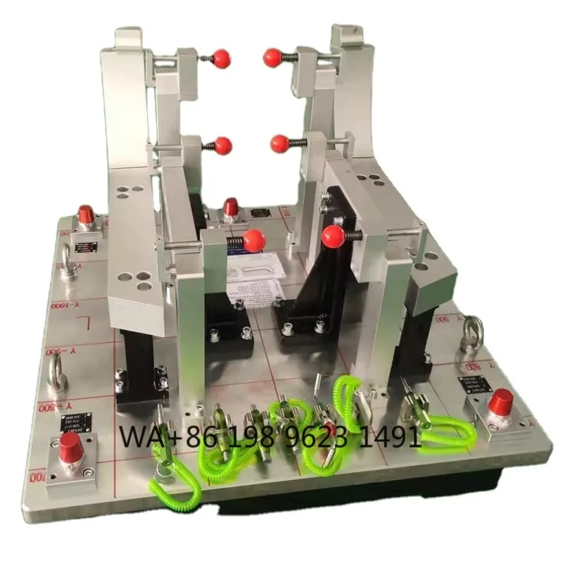 CNC Machining Steel Checking Jig Fixture Precision Measuring Gauge Clamping Tooling for Auto Metal Stamping Parts Detection
CNC Machining Steel Checking Jig Fixture Precision Measuring Gauge Clamping Tooling for Auto Metal Stamping Parts Detection