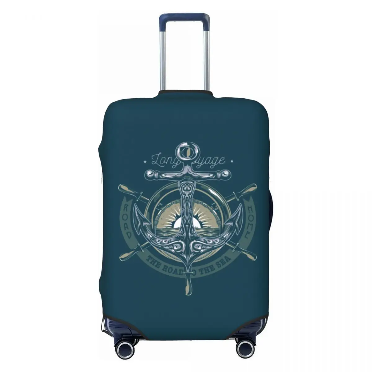 Custom Retro Vintage Nautical Anchor Luggage Cover Fashion Sailor Suitcase Protector Covers Suit For 18-32 inch
Custom Retro Vintage Nautical Anchor Luggage Cover Fashion Sailor Suitcase Protector Covers Suit For 18-32 inch