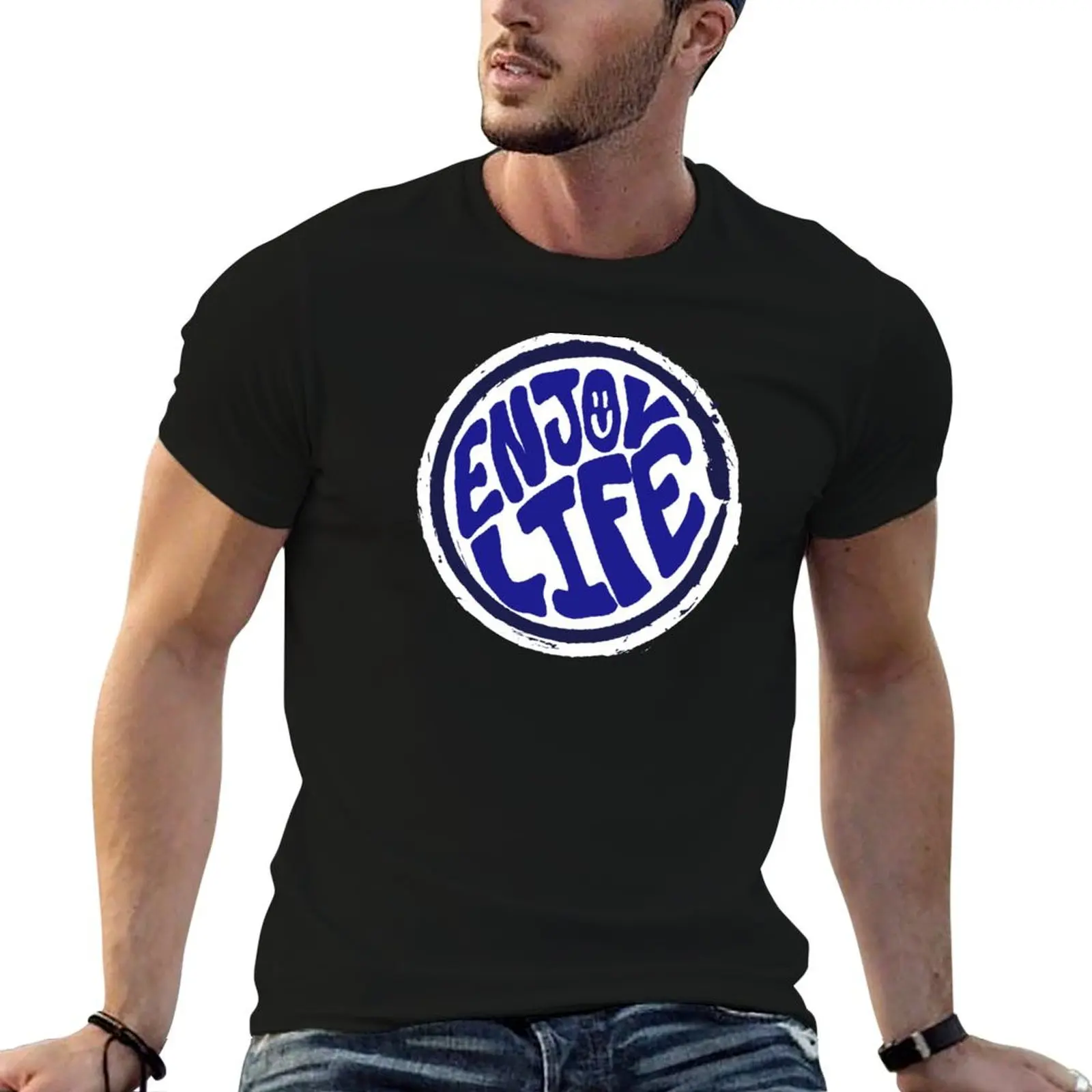 Enjoy Life - Hippie Style Handmande lettering T-Shirt graphics funny meme t-shirts cotton t shirt men
Enjoy Life - Hippie Style Handmande lettering T-Shirt graphics funny meme t-shirts cotton t shirt men
