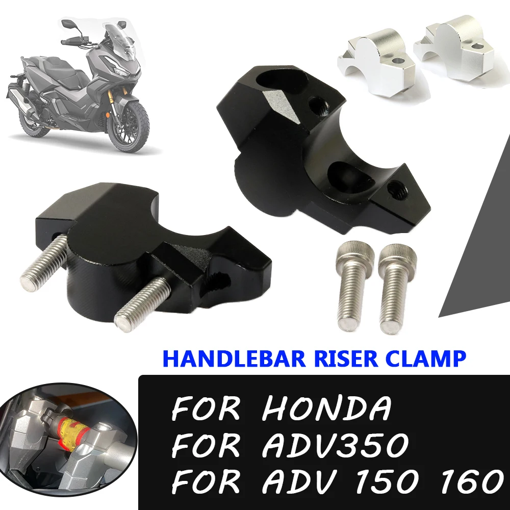 Motorcycle Accessories Handlebar Riser Heightening Clamp Mount For Honda ADV350 ADV160 ADV150 ADV 350 160 150 2021 2022 2023
Motorcycle Accessories Handlebar Riser Heightening Clamp Mount For Honda ADV350 ADV160 ADV150 ADV 350 160 150 2021 2022 2023