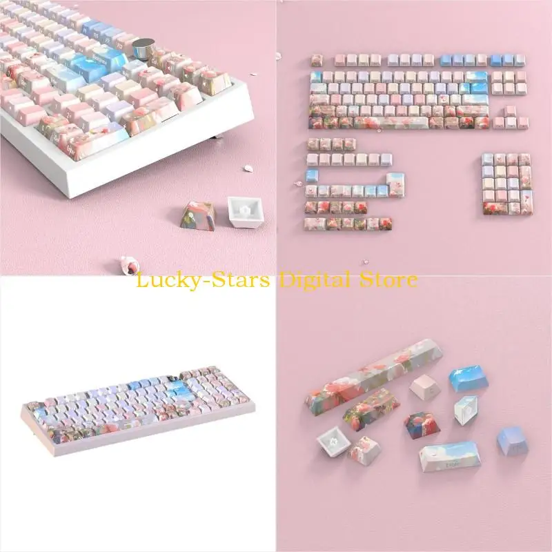 T3EE 134PCS CherryProfile Keycaps Цветные розовые толстые PBT с двойным выстрелом Dyesubbed Клави для работы или игры
T3EE 134PCS CherryProfile Keycaps Цветные розовые толстые PBT с двойным выстрелом Dyesubbed Клави для работы или игры