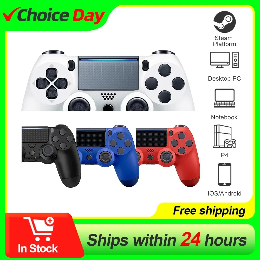 PS4 Joystick,Wireless Controller for PS4 with USB Cable/Dual Vibration/Turbo Function/3.5mm Audio/Multi Touch Pad/Share Button
PS4 Joystick,Wireless Controller for PS4 with USB Cable/Dual Vibration/Turbo Function/3.5mm Audio/Multi Touch Pad/Share Button