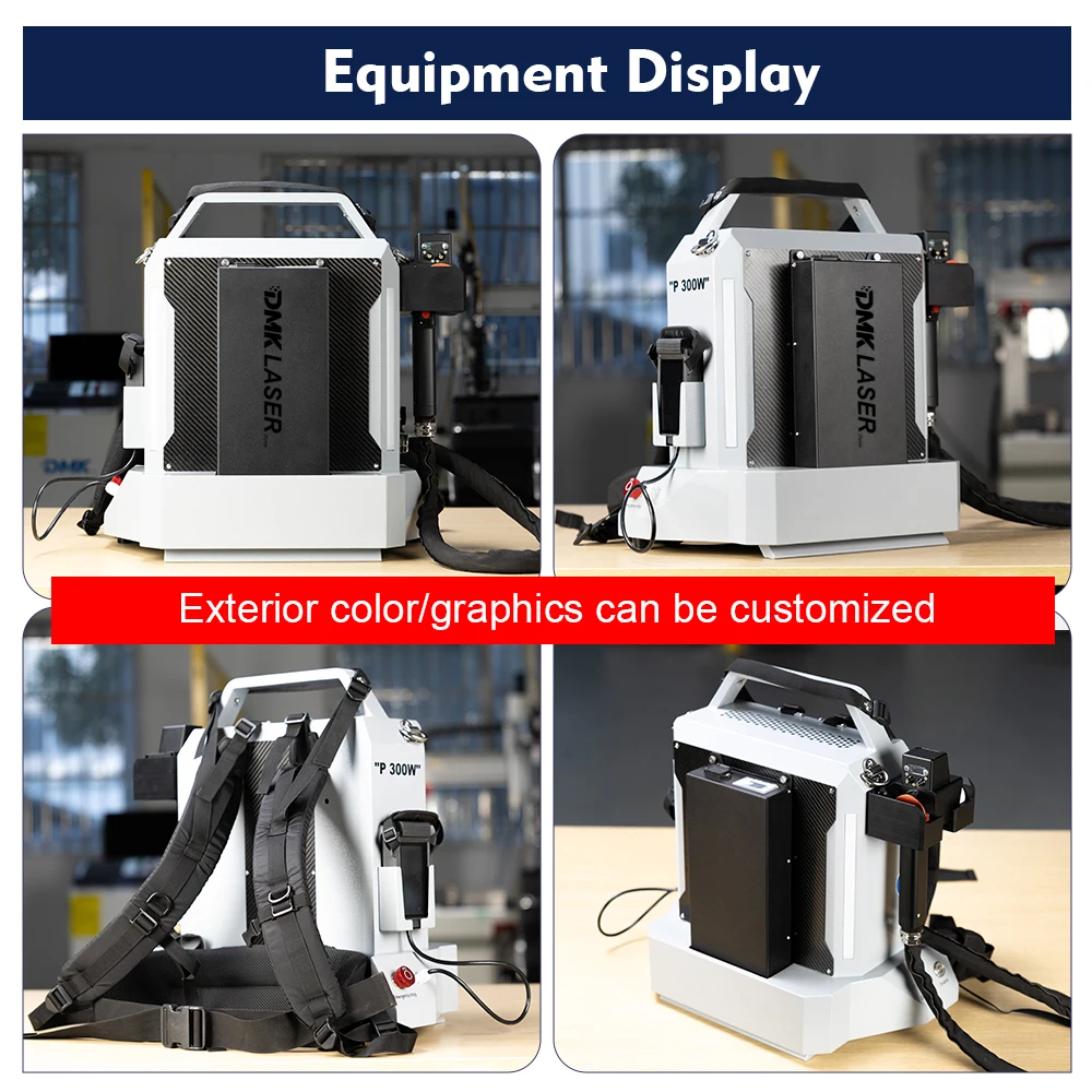 DMK Backpack-Style Pulsed Laser Cleaner Lightweight Outdoor Portable Laser Cleaning Equipment
DMK Backpack-Style Pulsed Laser Cleaner Lightweight Outdoor Portable Laser Cleaning Equipment