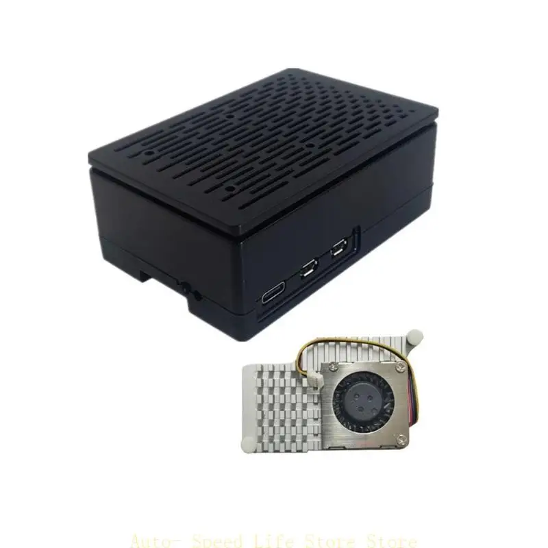 02DA ABS Injection Molded Case Protective Box Optional Official Heatsink Fan for RPI5
02DA ABS Injection Molded Case Protective Box Optional Official Heatsink Fan for RPI5