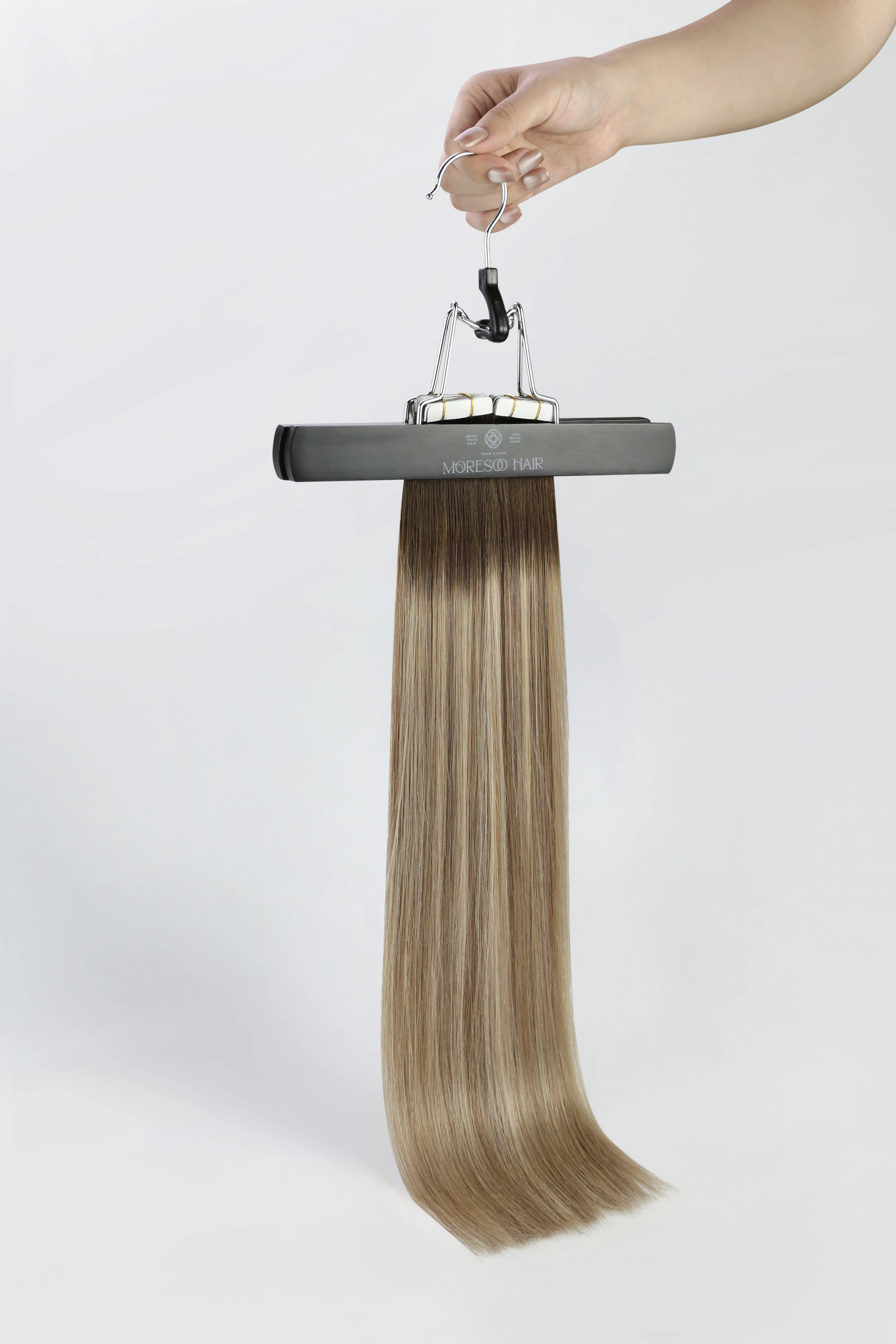 Moresoo Tape in Human Hair Extensions Silky Straight Natural Brazilian Hair 100% Real Double Sided Tape in Hair Extensions
Moresoo Tape in Human Hair Extensions Silky Straight Natural Brazilian Hair 100% Real Double Sided Tape in Hair Extensions
