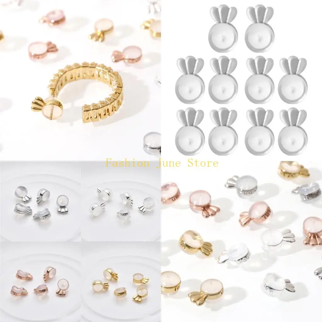 N5KA 10 шт. гипоаллергенные безопасные основы для сережек, подъемники для сережек
N5KA 10 шт. гипоаллергенные безопасные основы для сережек, подъемники для сережек