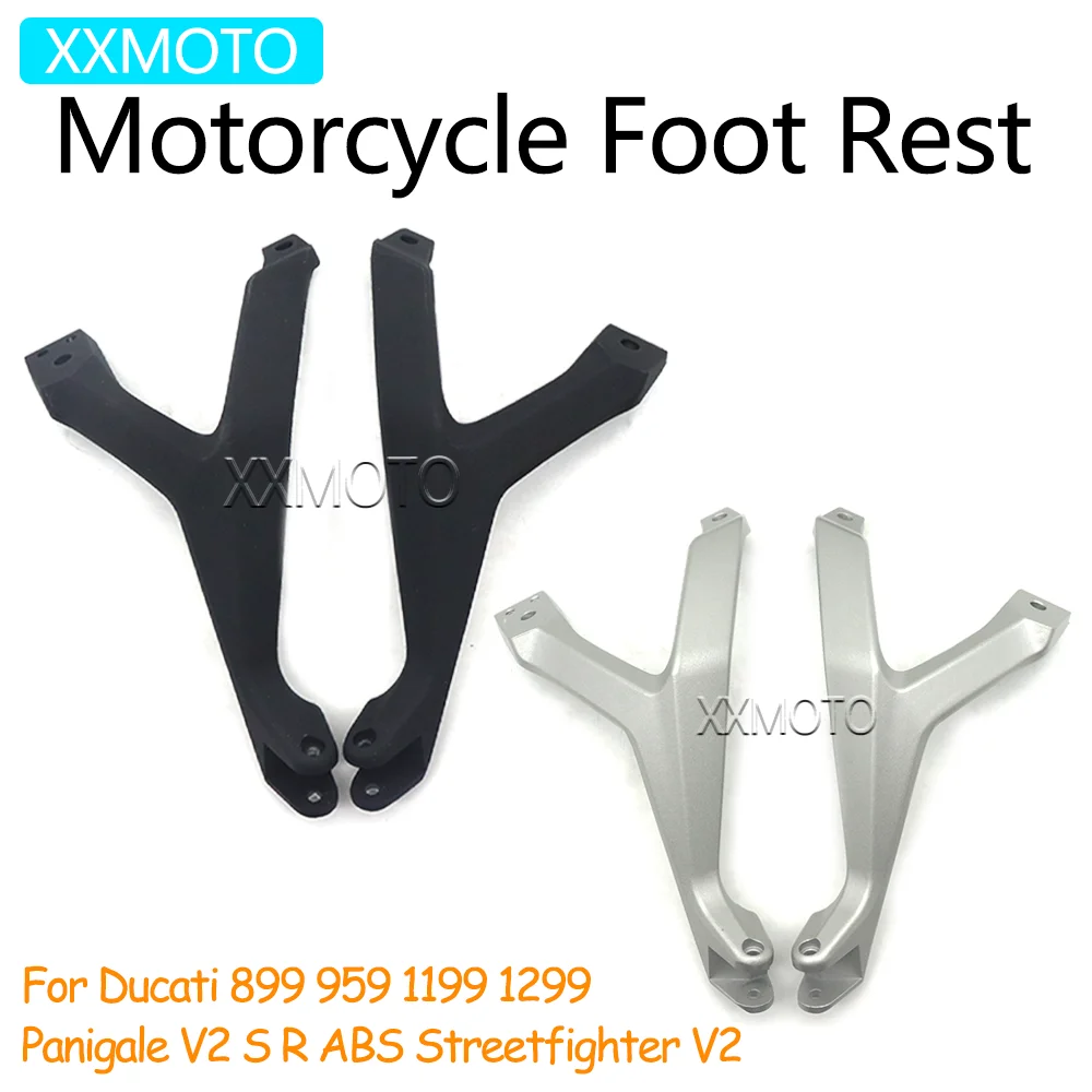 For Ducati 899 959 1199 1299 Panigale V2 S R ABS Streetfighter V2 2021 Motorcycle Rear Passenger Footrests Foot Pegs Bracket
For Ducati 899 959 1199 1299 Panigale V2 S R ABS Streetfighter V2 2021 Motorcycle Rear Passenger Footrests Foot Pegs Bracket