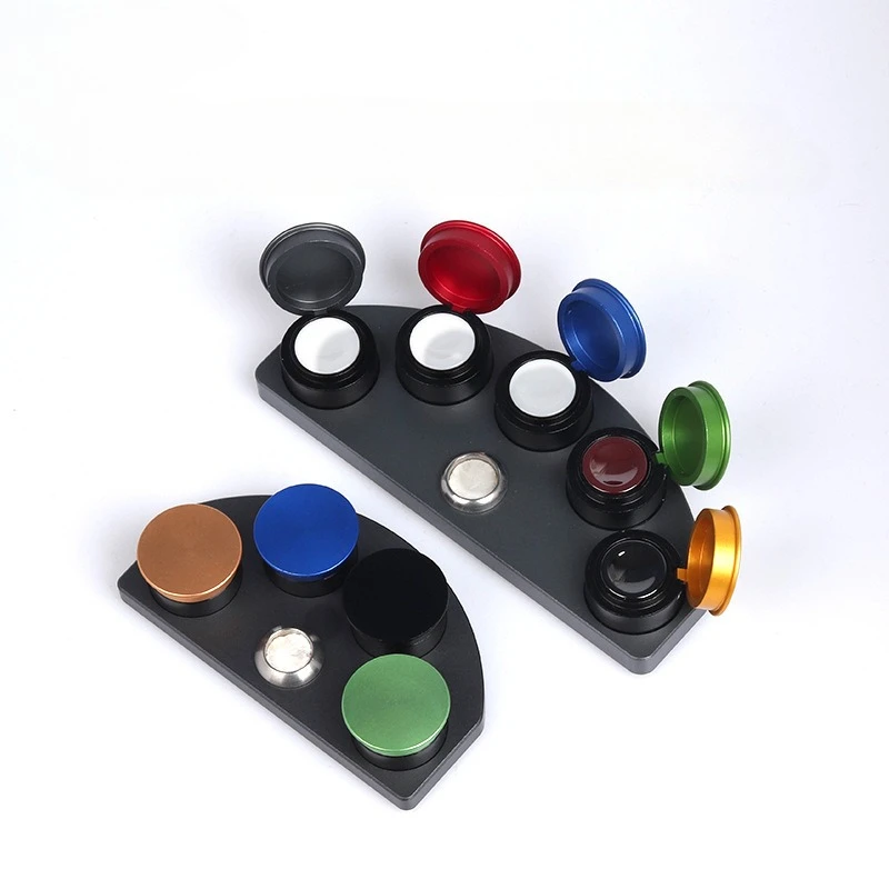 Ceramic 4/5-Hole Oil Dishes, Precision Watch Lubrication Tools with Dual Reservoirs for Horology Maintenance 
Ceramic 4/5-Hole Oil Dishes, Precision Watch Lubrication Tools with Dual Reservoirs for Horology Maintenance