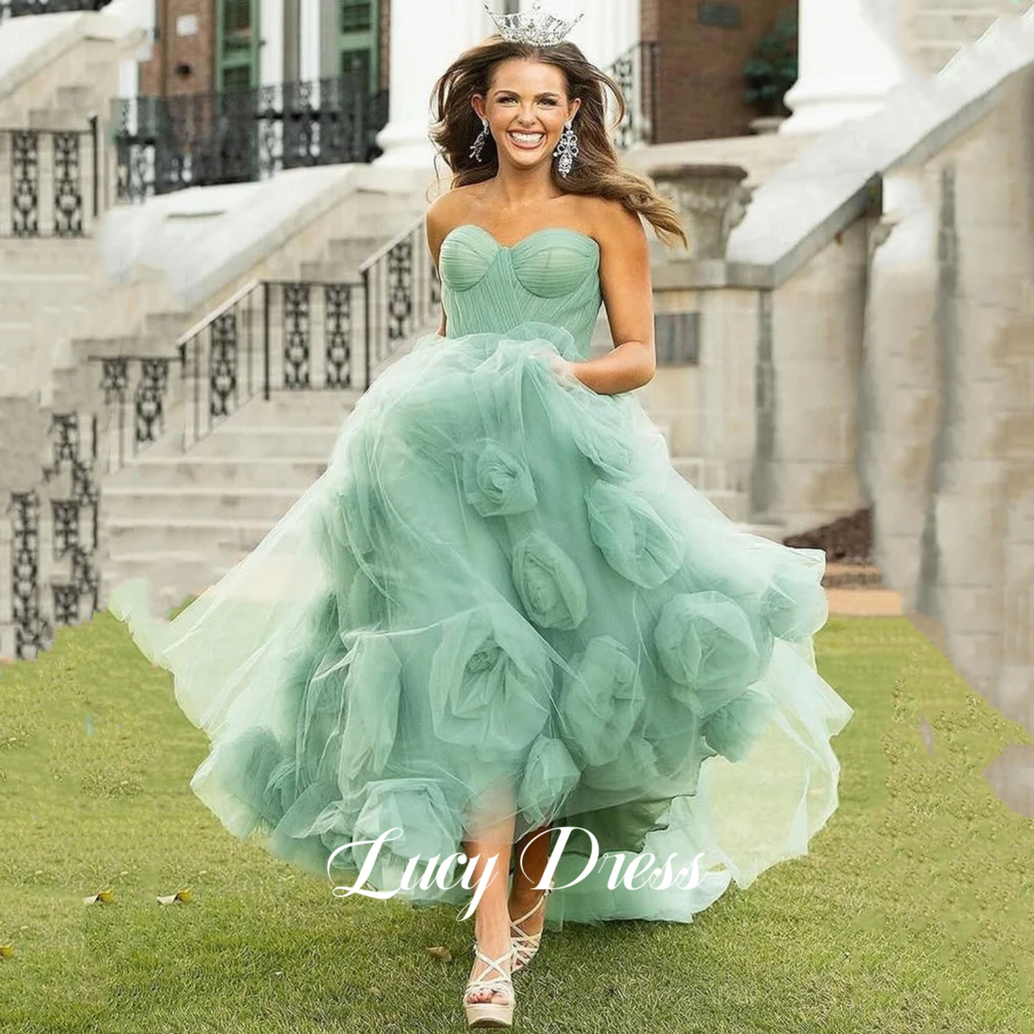 Lucy Customized Wedding Dress Special Occasion Dress Luxurious Women's Evening Dresses 2025 Women Dresses for Formal Occasions
Lucy Customized Wedding Dress Special Occasion Dress Luxurious Women's Evening Dresses 2025 Women Dresses for Formal Occasions