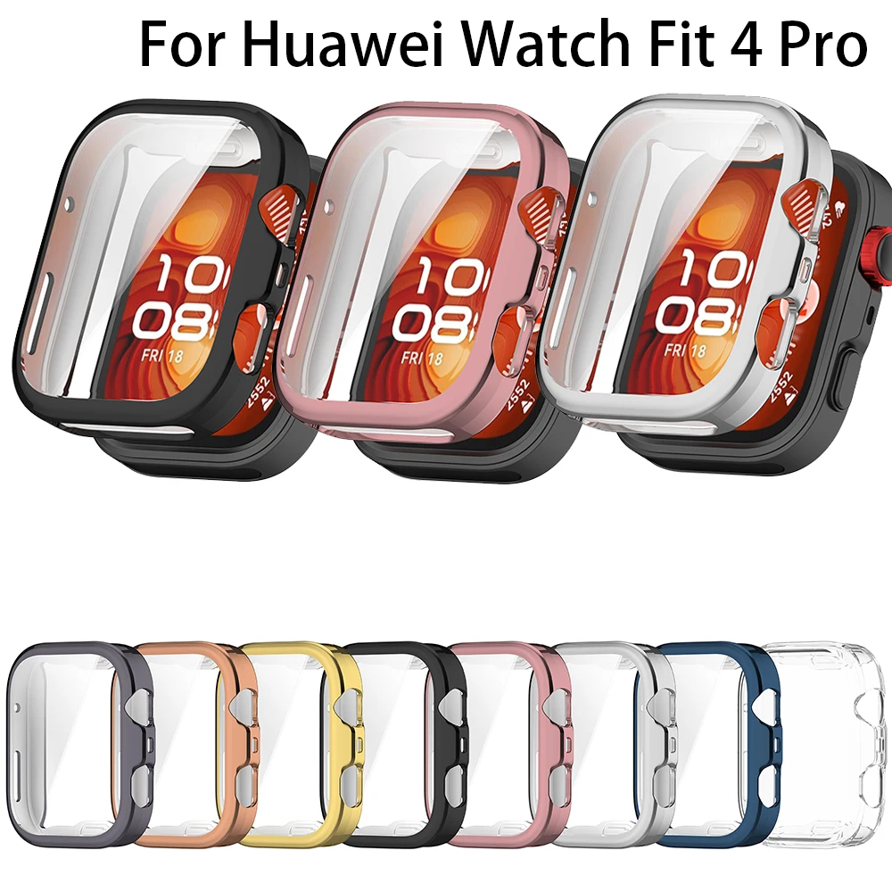 Full Protective Case Cover Shell For Huawei Watch Fit 4 Pro SmartWatch Accessories Frame Cases Soft TPU Screen Protective Clear
Full Protective Case Cover Shell For Huawei Watch Fit 4 Pro SmartWatch Accessories Frame Cases Soft TPU Screen Protective Clear