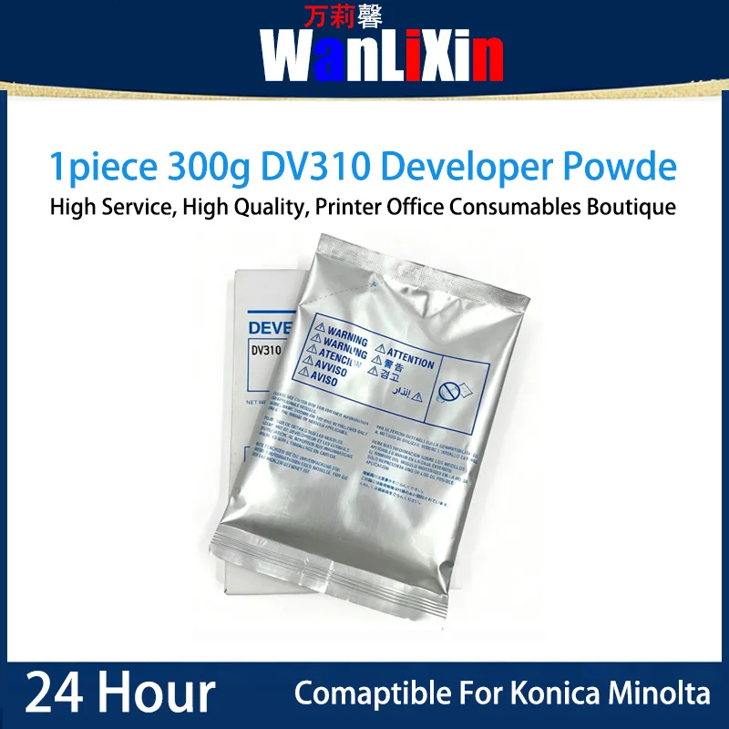 1 piece DV310 Developer Powder For Konica Minolta Bizhub BH250 BH350 BH282 BH362 DI2510 DI3510 AD288 258
1 piece DV310 Developer Powder For Konica Minolta Bizhub BH250 BH350 BH282 BH362 DI2510 DI3510 AD288 258