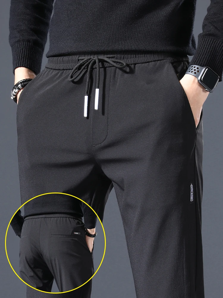 Мужские повседневные брюки прямого кроя, эластичные, удобные, модные, весенне-осенние, стрейч, универсальные, облегающие, базового цвета
Мужские повседневные брюки прямого кроя, эластичные, удобные, модные, весенне-осенние, стрейч, универсальные, облегающие, базового цвета