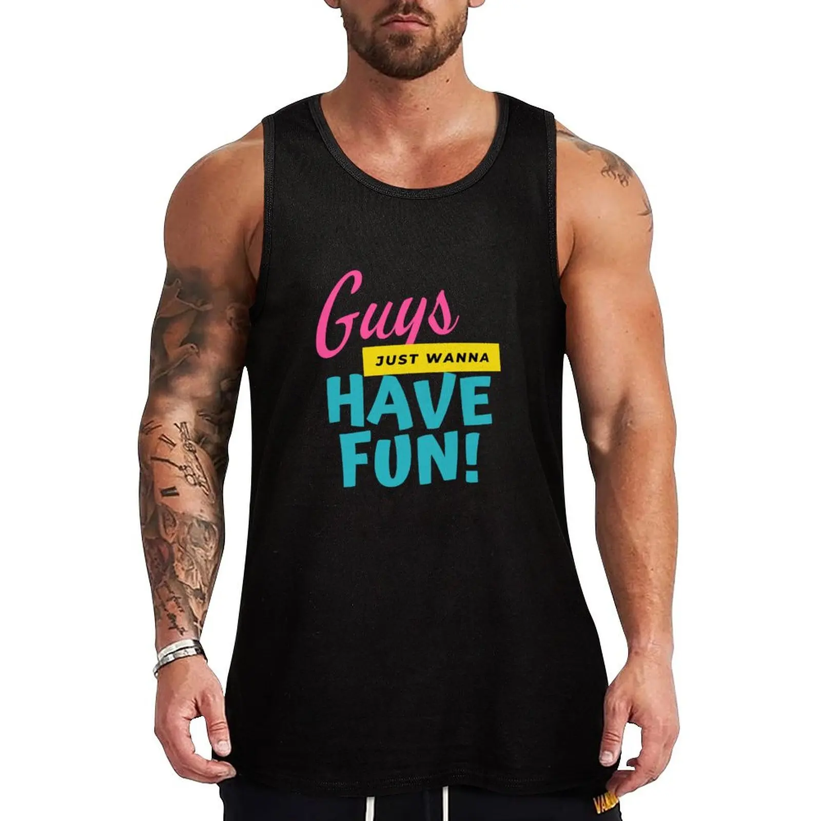 Guys Just Wanna to Have Fun! Tank Top fashion 2025 man Men's fitness t-shirt t shirt gym Vest
Guys Just Wanna to Have Fun! Tank Top fashion 2025 man Men's fitness t-shirt t shirt gym Vest