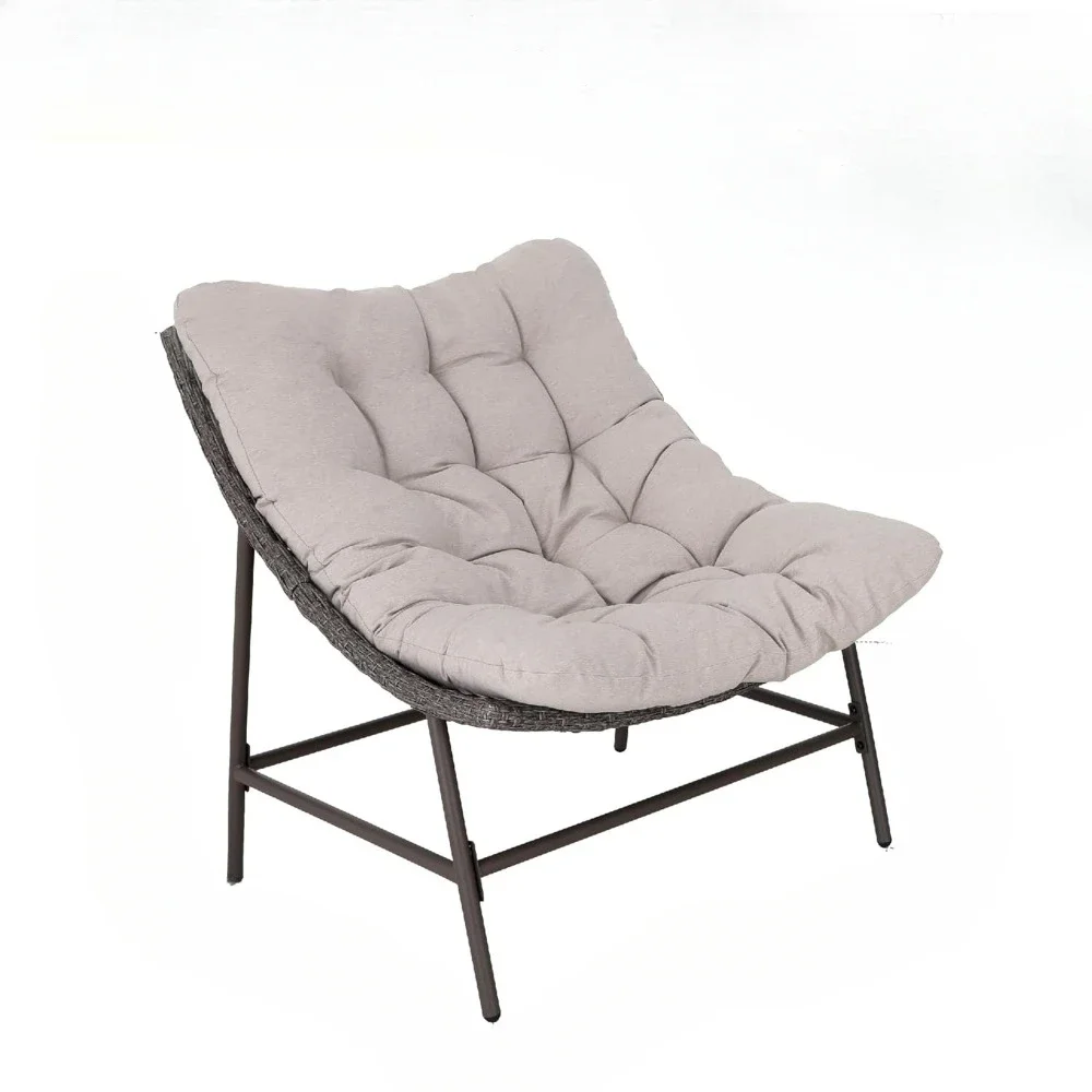 для уличных стульев Papasan с подушкой и каркасом, набор из 2 стульев с мягкой подкладкой большого размера для использования в помещении и на открытом воздухе
для уличных стульев Papasan с подушкой и каркасом, набор из 2 стульев с мягкой подкладкой большого размера для использования в помещении и на открытом воздухе