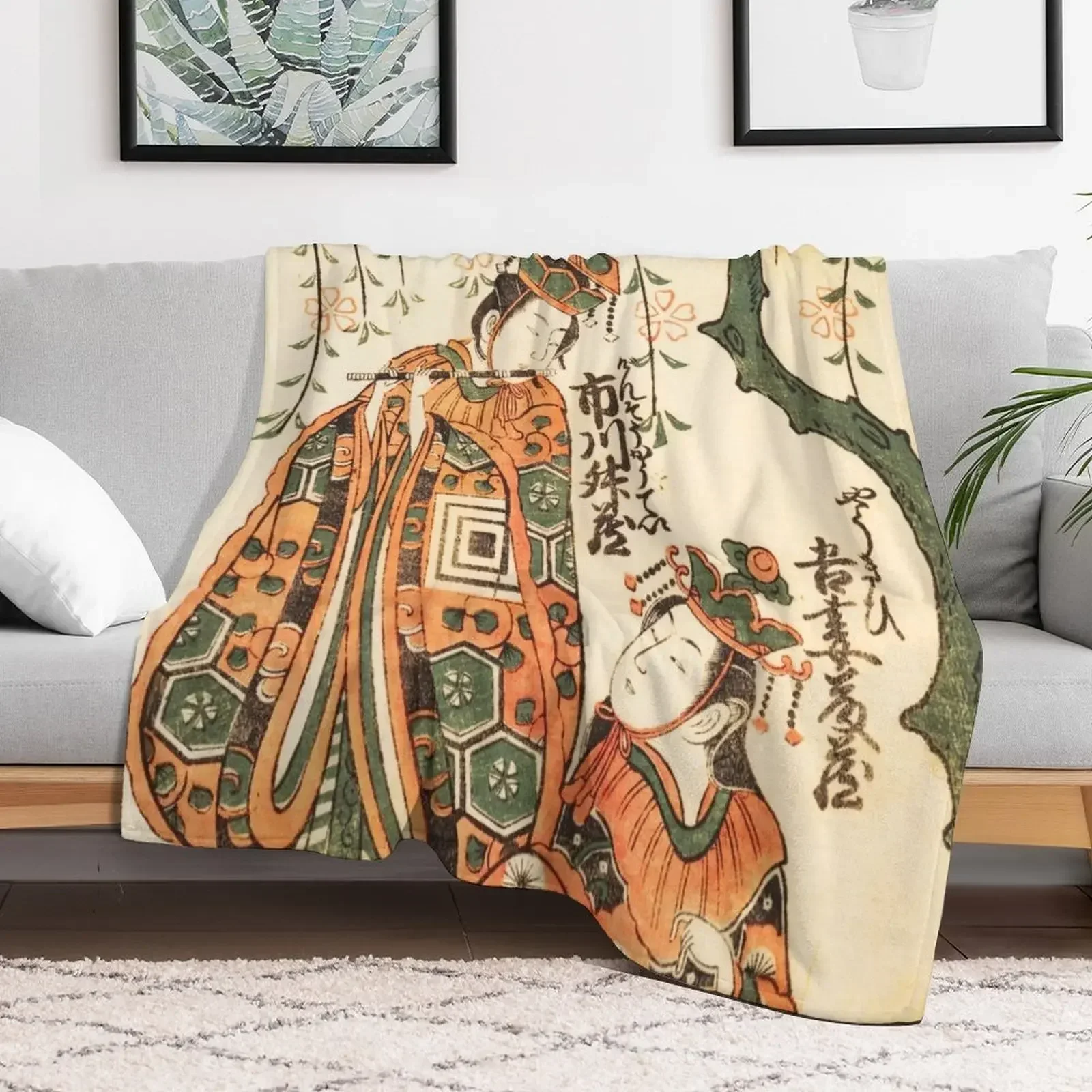 Classical Japanese Art: Scene from the Play Keisei Kaneni Sakura by Torii Kiyohiro Throw Blanket Luxury Thicken Bed Blankets
Classical Japanese Art: Scene from the Play Keisei Kaneni Sakura by Torii Kiyohiro Throw Blanket Luxury Thicken Bed Blankets