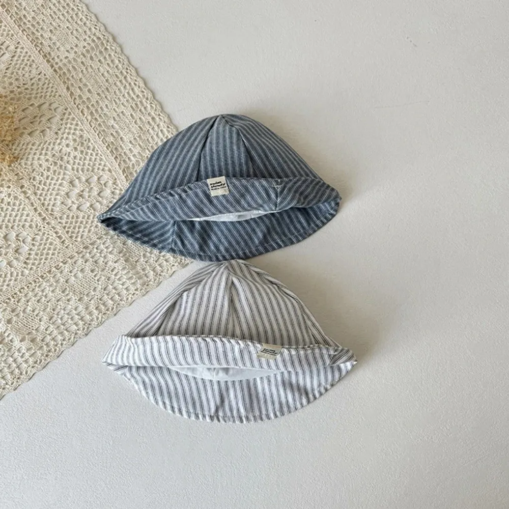 Outdoor Striped Baby Bucket Hat Soft Cotton Toddler Kids Fisherman Hat Summer Sunshade Basin Cap For Boys Girls
Outdoor Striped Baby Bucket Hat Soft Cotton Toddler Kids Fisherman Hat Summer Sunshade Basin Cap For Boys Girls