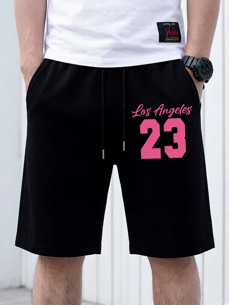 Los Angeles Number 23 Letter Printed Man Sports Pants Summer All-Match Black Shorts Fashion Pocket Short Sleeve Loose Streetwear
Los Angeles Number 23 Letter Printed Man Sports Pants Summer All-Match Black Shorts Fashion Pocket Short Sleeve Loose Streetwear