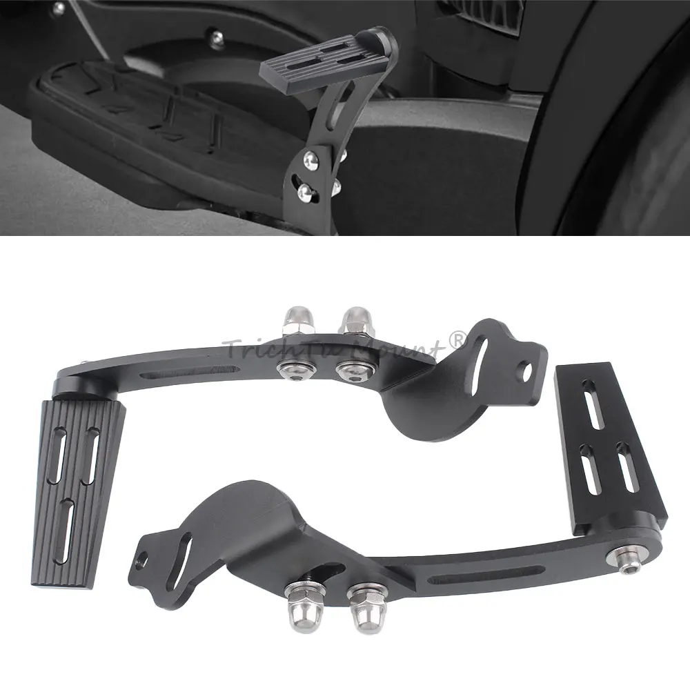Highway Foot Pegs Foot Rest Extension Floorboard Kit Adjustable Foot Rest Pedal For Can Am RT Spyder Floorboard Models 2010-2019
Highway Foot Pegs Foot Rest Extension Floorboard Kit Adjustable Foot Rest Pedal For Can Am RT Spyder Floorboard Models 2010-2019