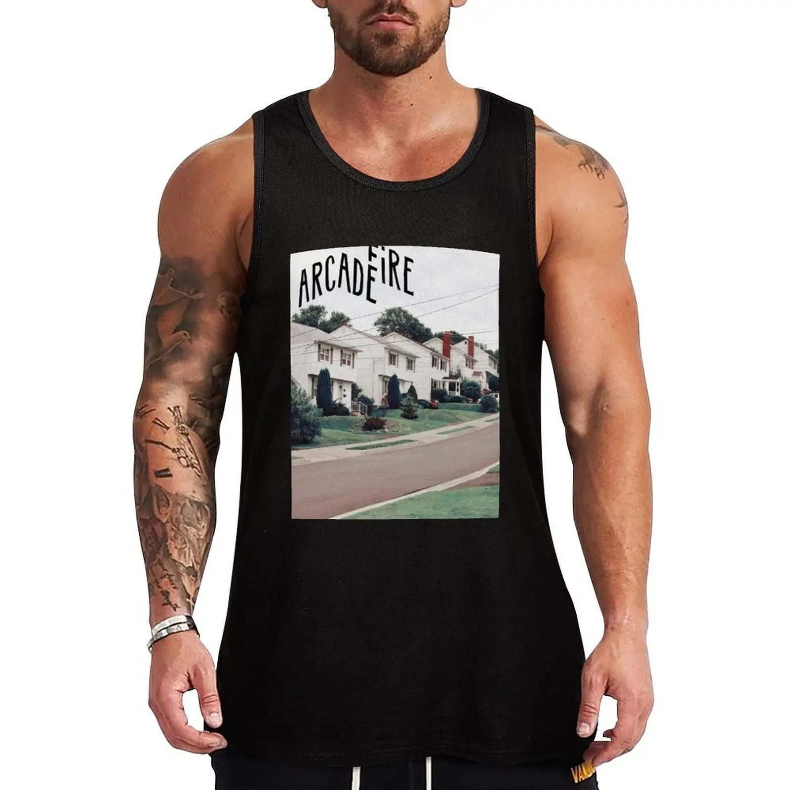 Arcade Fire Tank Top Urban Tank Top Streetwear Casual Sleeveless Shirt
Arcade Fire Tank Top Urban Tank Top Streetwear Casual Sleeveless Shirt