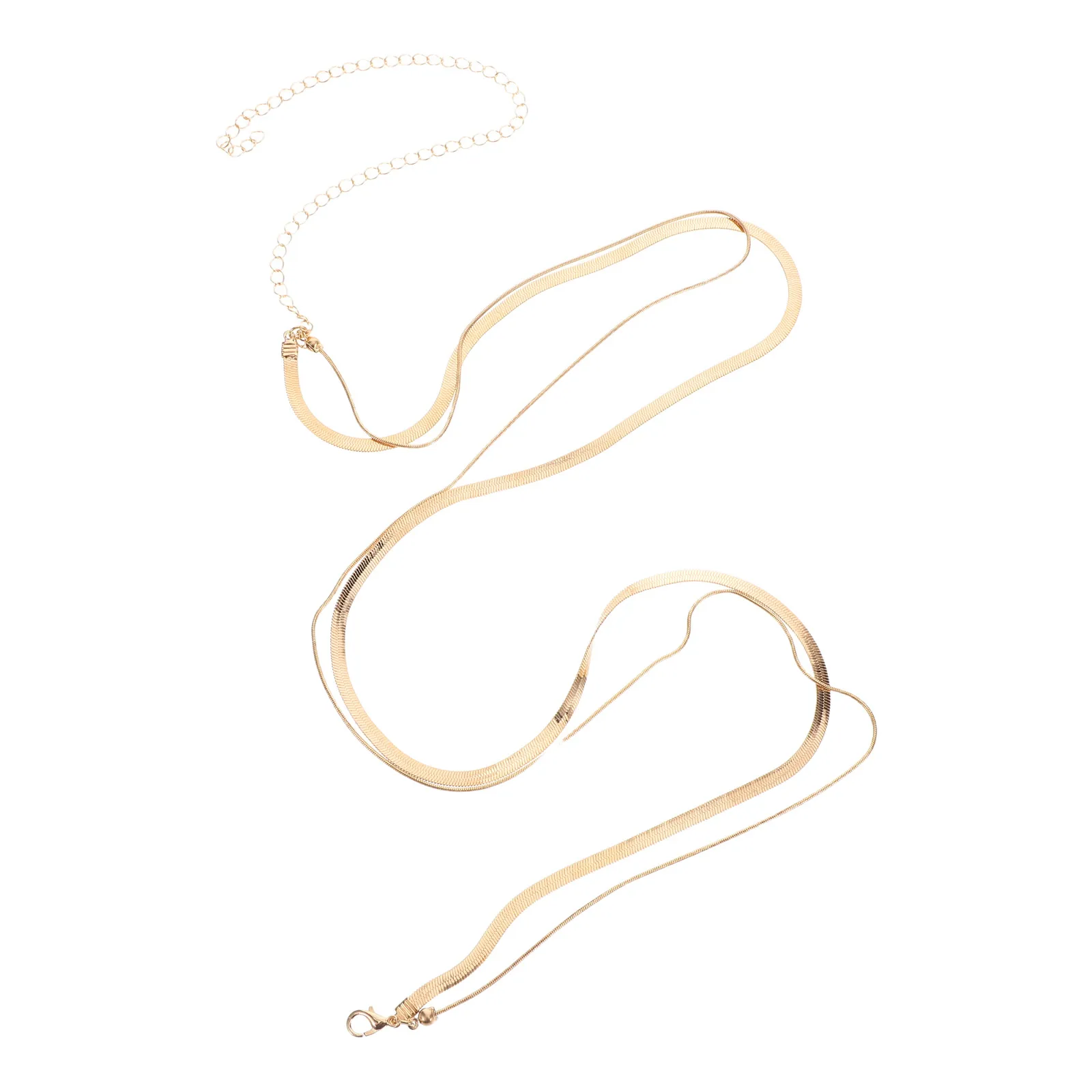 Fashion Multi-layer Waist Chain Women Copper Snake Belly Jewelry Punk Accessories Durable Lightweight Body Chain
Fashion Multi-layer Waist Chain Women Copper Snake Belly Jewelry Punk Accessories Durable Lightweight Body Chain