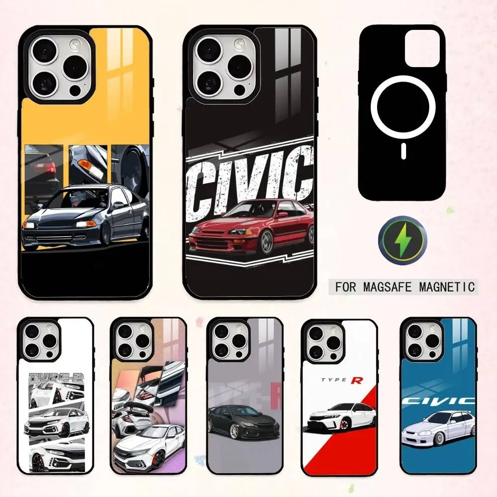 J-JDM T-Type R Civic Sport Car Phone Case For iPhone17,16,15,14,13,12,11 Plus,Pro Max Magnetic For Magsafe Wireless Charging
J-JDM T-Type R Civic Sport Car Phone Case For iPhone17,16,15,14,13,12,11 Plus,Pro Max Magnetic For Magsafe Wireless Charging