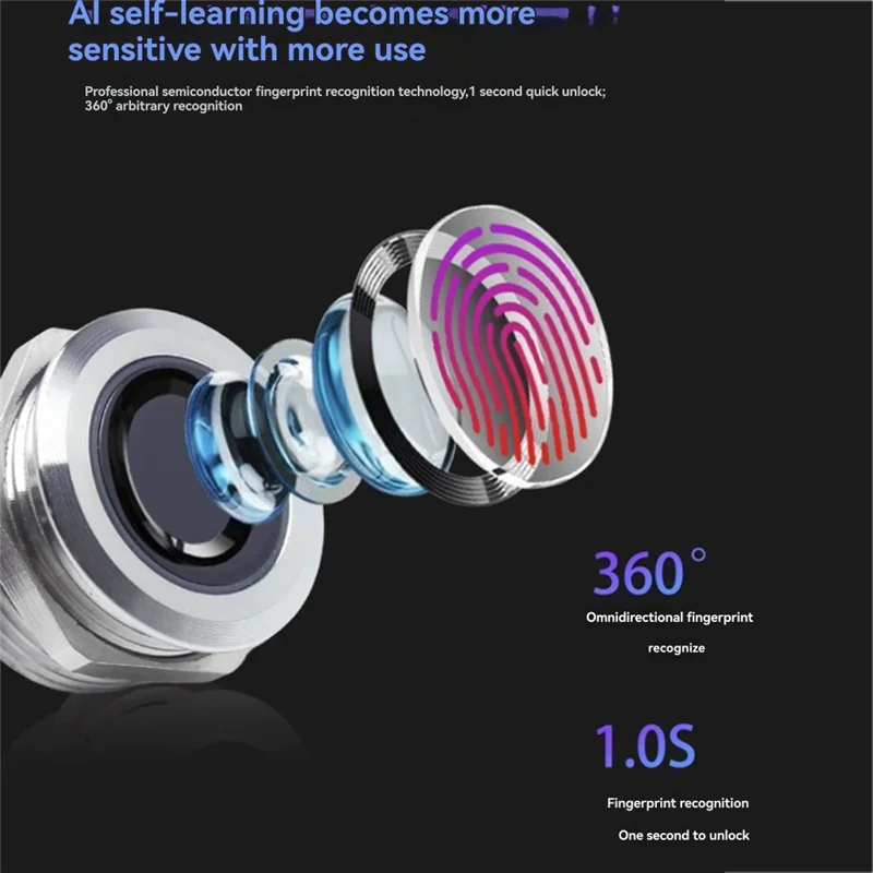 Fingerprint Access Controller Nfc Electric Lock Control Relay Module Ic Card Induction Switch Bicycle Diy Unlock S4-B12B
Fingerprint Access Controller Nfc Electric Lock Control Relay Module Ic Card Induction Switch Bicycle Diy Unlock S4-B12B