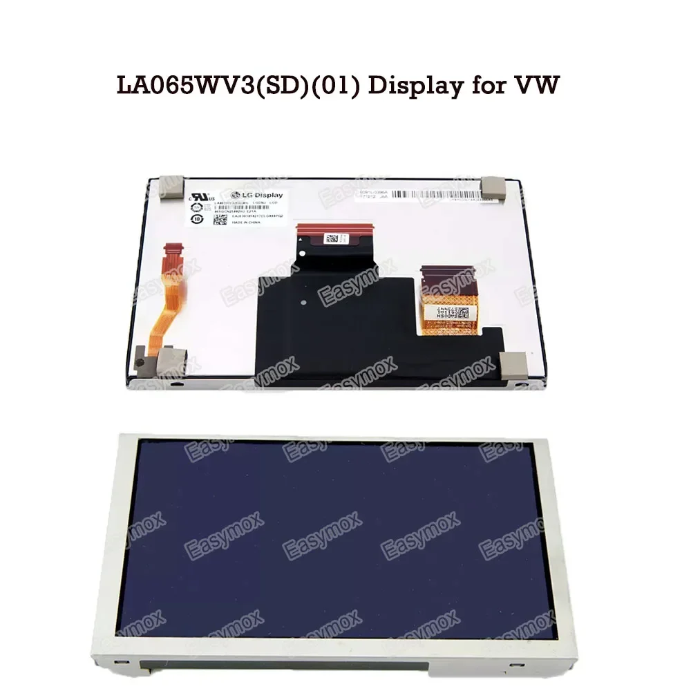 ЖК-дисплей LA065WV3(SD)(01) для 2017 VW Volkswagen Skoda Golf Passat Polo Tiguan Автомобильный DVD-радио навигационный экран 6,5 дюймов
ЖК-дисплей LA065WV3(SD)(01) для 2017 VW Volkswagen Skoda Golf Passat Polo Tiguan Автомобильный DVD-радио навигационный экран 6,5 дюймов