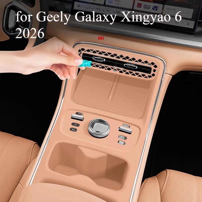 Силиконовая накладка на центральную консоль и подлокотник двери для Geely Galaxy Xingyao 6 2026: Защита панели переключения передач от царапин
Силиконовая накладка на центральную консоль и подлокотник двери для Geely Galaxy Xingyao 6 2026: Защита панели переключения передач от царапин