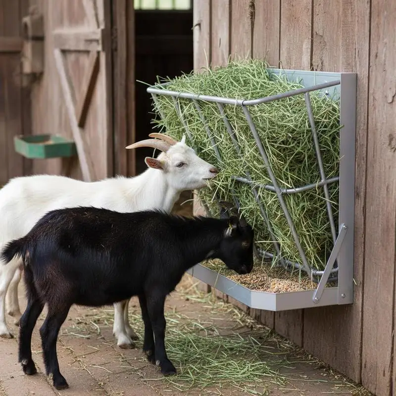Livestock Feeding Trough 21 Gallons For Barn Pasture Stable, Dual Use Hay Grain Rack Wall Mount Design Heavy Duty Metal Construction
Livestock Feeding Trough 21 Gallons For Barn Pasture Stable, Dual Use Hay Grain Rack Wall Mount Design Heavy Duty Metal Construction