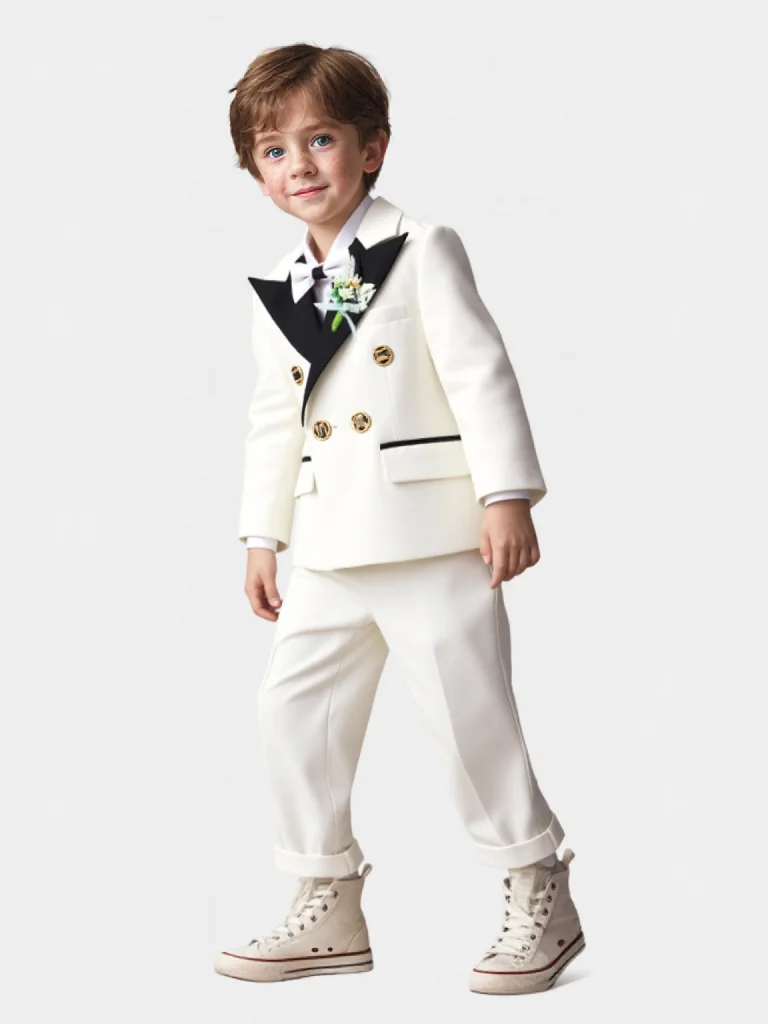 Baby Boys Suit Boys White Suit For Wedding Jacket Pants Tie 3Pcs Photograph Suit Child Formal Blazer Kid 1 Year Birthday Costume
Baby Boys Suit Boys White Suit For Wedding Jacket Pants Tie 3Pcs Photograph Suit Child Formal Blazer Kid 1 Year Birthday Costume
