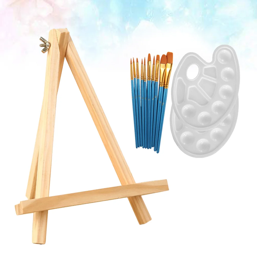 Beginner Tabletop Wood Display Small Gift Set Photo Frame Bracket Wooden Painting Triangle Easel
Beginner Tabletop Wood Display Small Gift Set Photo Frame Bracket Wooden Painting Triangle Easel