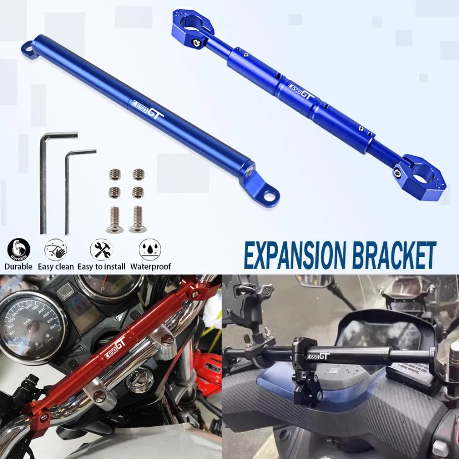 For BMW C600 SPORT C650GT C 650 GT 2012-2022 2021 Motorcycle Handlebars Expansion Bracket Stabilizer Bar GPS Bracket Fixing Rod
For BMW C600 SPORT C650GT C 650 GT 2012-2022 2021 Motorcycle Handlebars Expansion Bracket Stabilizer Bar GPS Bracket Fixing Rod