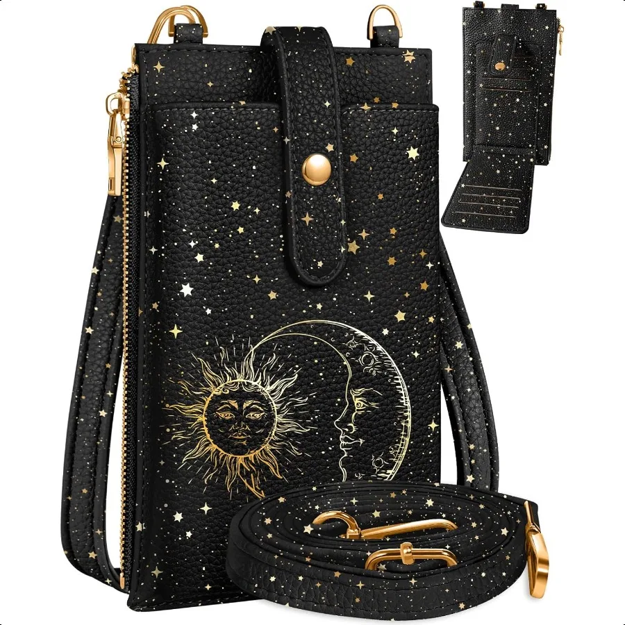 Phone Purse Crossbody Bags for Women Leather Small Cell Phone Wallet RFID Blocking with Card Slots Adjustable Strap Cute Design 
Phone Purse Crossbody Bags for Women Leather Small Cell Phone Wallet RFID Blocking with Card Slots Adjustable Strap Cute Design
