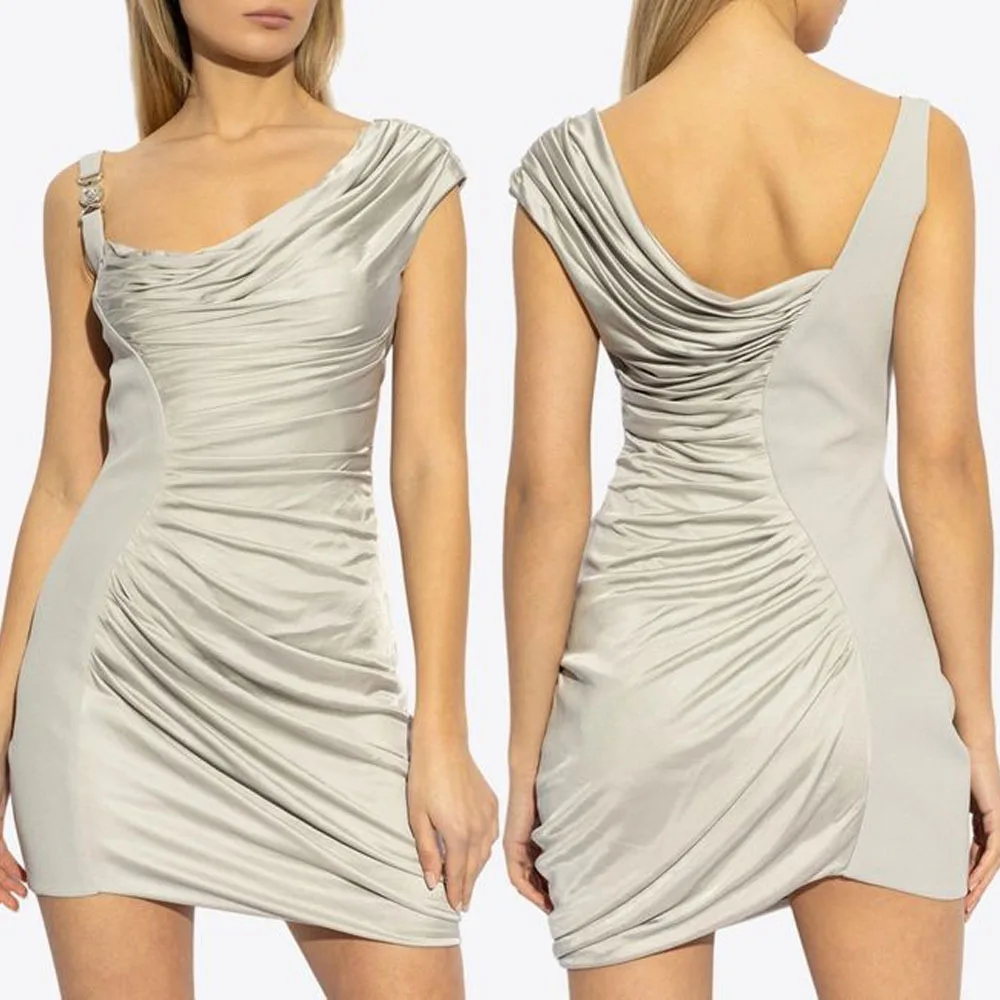 Customized High Quality Half Sleeves V-neck Wrinkle Floor Length Zipper Backless Sweep Train Gece Elbisesi Düğün Evening Gown
Customized High Quality Half Sleeves V-neck Wrinkle Floor Length Zipper Backless Sweep Train Gece Elbisesi Düğün Evening Gown