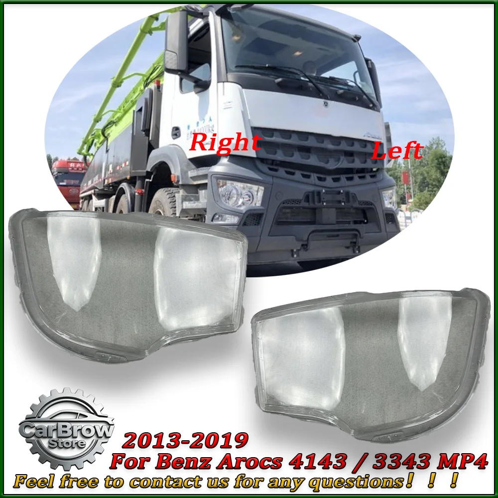 Headlight Cover For Mercedes-Benz Arocs 4143 / 3343 MP4 (2013-2019)Headlamp Shell Transparent Lampshade Case Lens Plexiglass
Headlight Cover For Mercedes-Benz Arocs 4143 / 3343 MP4 (2013-2019)Headlamp Shell Transparent Lampshade Case Lens Plexiglass