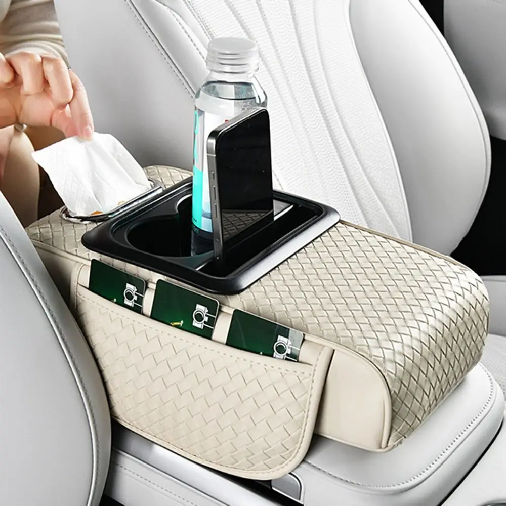 Cup Holder Armrest Heightening Cushion Phone Slot Side Storage Pockets Auto Armrest Cover Comfortable Waterproof
Cup Holder Armrest Heightening Cushion Phone Slot Side Storage Pockets Auto Armrest Cover Comfortable Waterproof