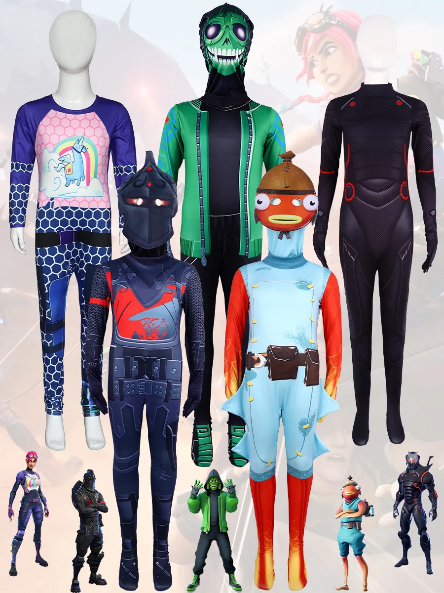 New Arrival Kids Adults Game Character Cosplay Halloween Costume Long Sleeve Tight Jumpsuit with Mask for Party
New Arrival Kids Adults Game Character Cosplay Halloween Costume Long Sleeve Tight Jumpsuit with Mask for Party