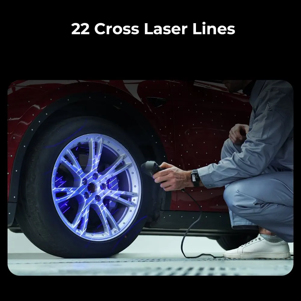 Creality 3D Scanner 22+7 Blue Laser Line NIR Light 0.02mm Accuracy 60FPS Anti-Shake Tracking 24Bit Color Scanning Raptor pro
Creality 3D Scanner 22+7 Blue Laser Line NIR Light 0.02mm Accuracy 60FPS Anti-Shake Tracking 24Bit Color Scanning Raptor pro