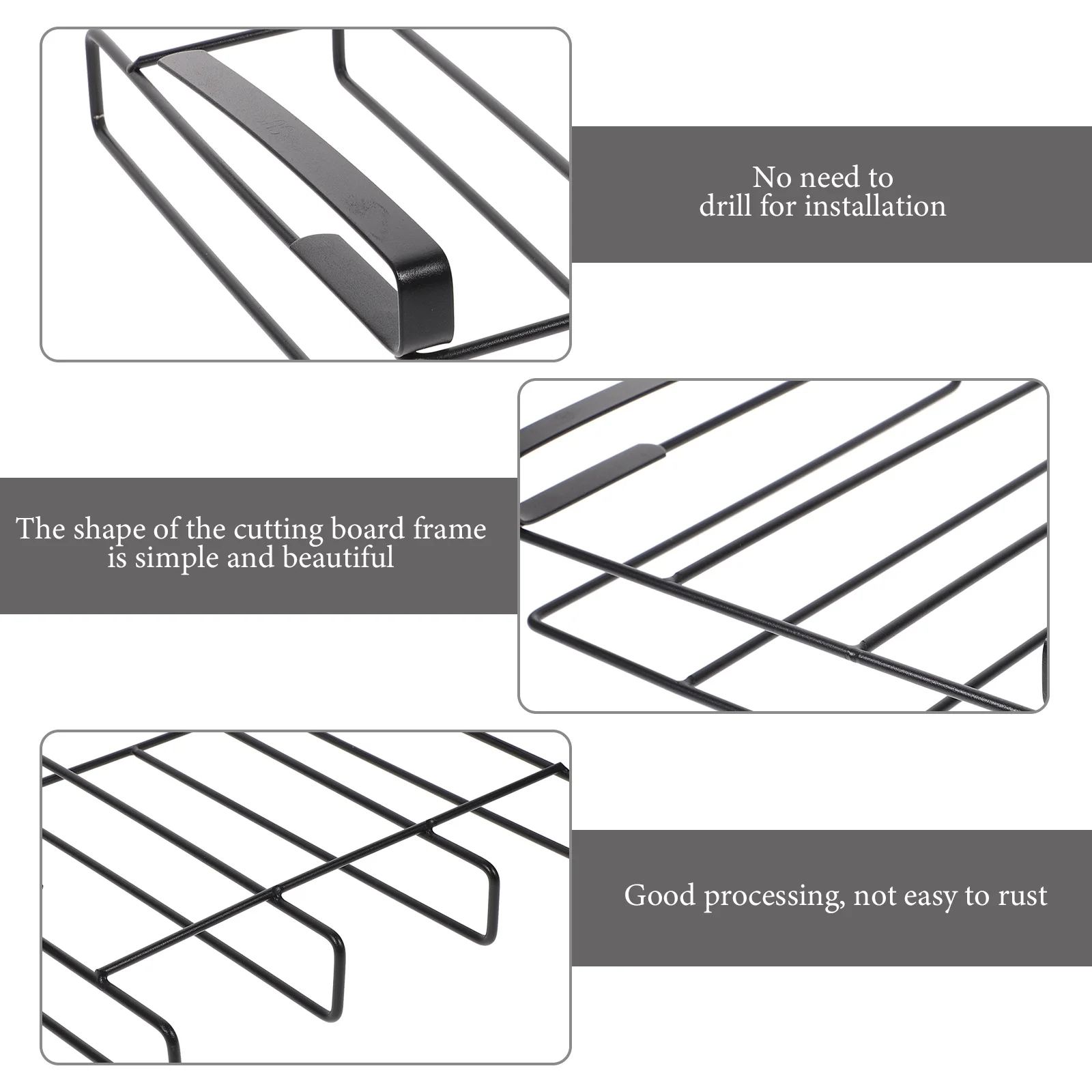 Hanging Cutting Board Rack Space Saving Cabinet Holder Kitchen Organizer Multipurpose Rack for Cutting Boards Pot Lids
Hanging Cutting Board Rack Space Saving Cabinet Holder Kitchen Organizer Multipurpose Rack for Cutting Boards Pot Lids
