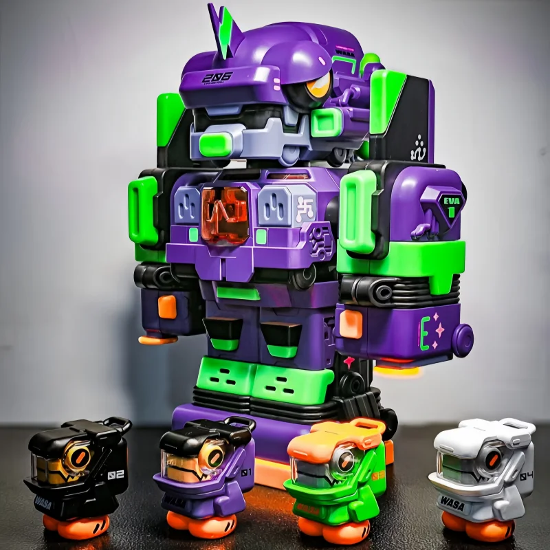 In Stock Wasa & Evangelion Eva Super Train Combination Robot Blind Box First Unit Pop Culture Toy Figurine Ornament Gifts Toys
In Stock Wasa & Evangelion Eva Super Train Combination Robot Blind Box First Unit Pop Culture Toy Figurine Ornament Gifts Toys
