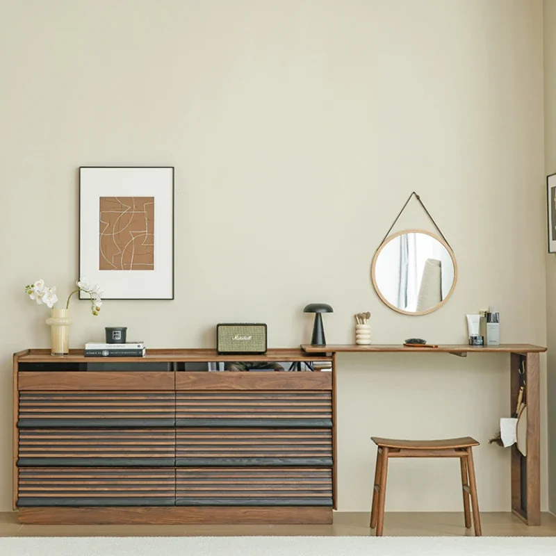 Integrated Makeup Table Storage Cabinet Corner Retractable Desk Solid Wood Multifunctional
Integrated Makeup Table Storage Cabinet Corner Retractable Desk Solid Wood Multifunctional