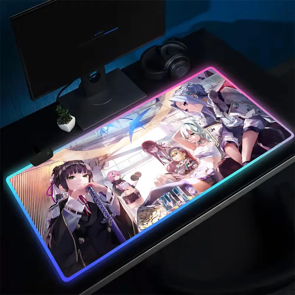 Popular Heaven Burns Red Mouse Pad Anime Gaming Mouse Pad LED Table Pads Backlit Rubber Desktop XXL RGB Desk Mats
Popular Heaven Burns Red Mouse Pad Anime Gaming Mouse Pad LED Table Pads Backlit Rubber Desktop XXL RGB Desk Mats